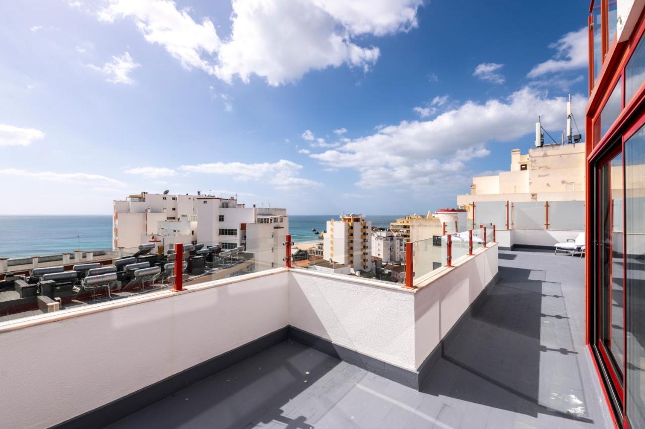 Appartement Luxueux 4 Pieces, Terrasse 120M2 Vue Mer Praia Da Rocha Portimão Exterior photo