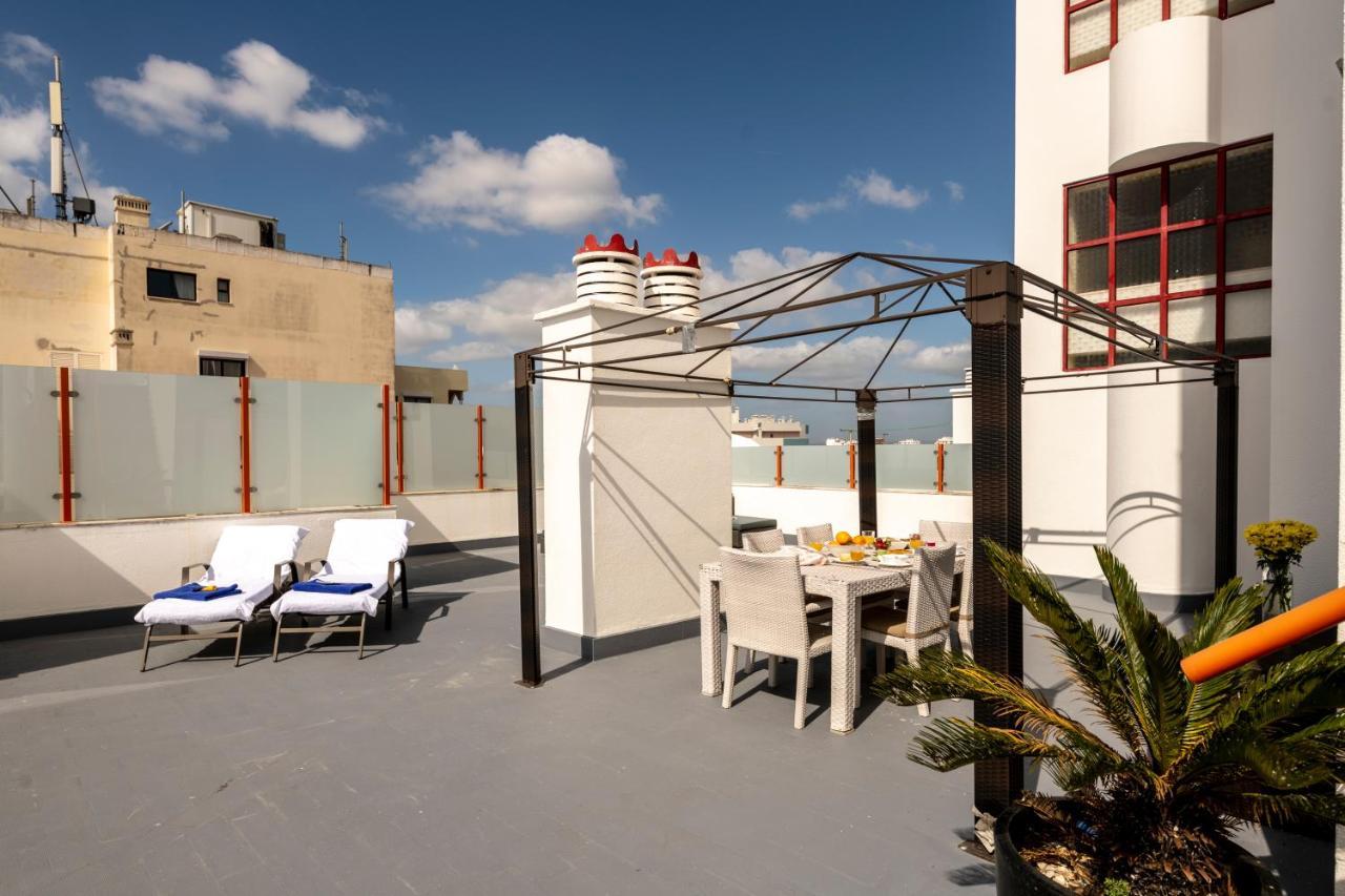 Appartement Luxueux 4 Pieces, Terrasse 120M2 Vue Mer Praia Da Rocha Portimão Exterior photo